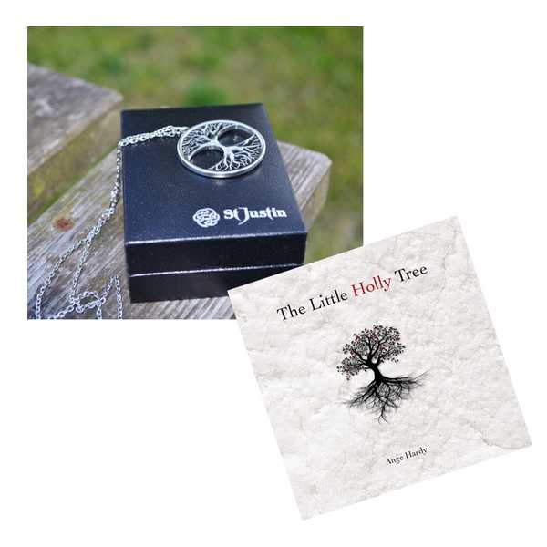 Christmas Offer #2 :  Buy an Ange Hardy Necklace and get 'The Little Holly Tree' for free!